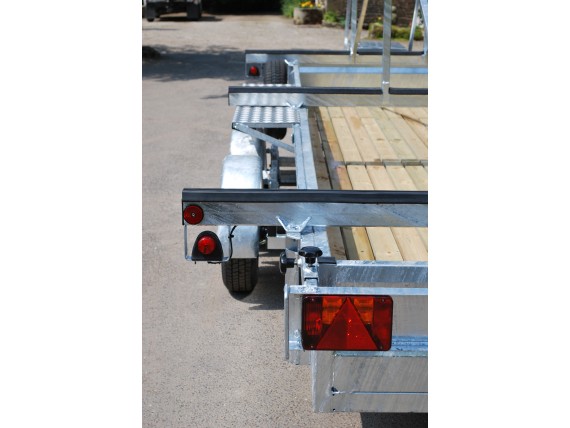 TC 2000 HDG 3x9 Rowing Boat Trailer 